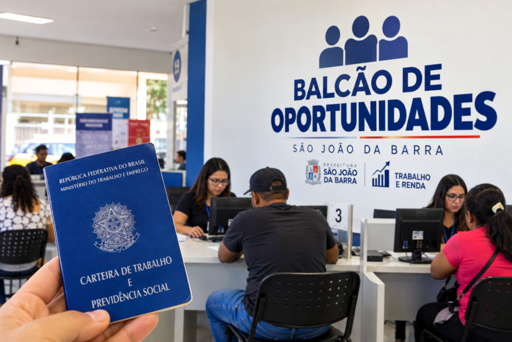 São João da Barra oferece 406 vagas de emprego