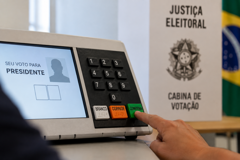 Eleições 2026: veja como votar e qual é a ordem dos candidatos na urna eletrônica